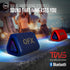 BT-ZX0 Mini Speakers - IPX7 Waterproof Portable Bluetooth Speaker | Dynamic HD Sound | Small Wireless Speaker with TWS, FM Radio, Long Battery Lif...