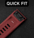 26mm watch band compatible with garmin fenix 5x 6x Pro 7x 3 hr rugged silicone quick fit 26 strap replacement for Epix Pro Gen 2 51mm Enduro 2 Des...