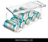 iDesign Soda Can Organizer with Lid for Pantry or Refrigerator - Clear - Made in USA...