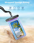 Floating Waterproof Phone Pouch, IPX68 Waterproof Phone Case with Lanyard for iPhone 15 14 13 12 Pro Max Samsung S24 S23 S22 S21 FE, Up to 7" Phon...