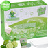 Toilet Bowl Cleaner Strips & Bathroom Descaler Tablets COMBO, 60 Toilet Cleaner Sheets & 4 Toilet Ring Remover Tablets, Biodegradable, Plastic Fre...