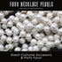 Skeleteen Faux White Pearl Necklaces - Pearl Beaded Necklace Party Favors - 12Pk...