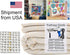 45" x 45" Large Primary Tufting Cloth with Yellow Marked Lines for Tufting Gun, Monks Cloth for Rug Making Kit – Includes 1 Yarn Threader & 2 Glue...