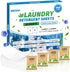 FIXSMITH Laundry Detergent Sheets - 160 Loads (80 Sheets) Fresh Linen Scent - Hypoallergenic,Eco Friendly Laundry Detergent Strips Ultra-Concentra...