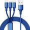 3 in 1 USB Charging Cable - 10 ft Long Multi USB Charging Cables for Multiple Devices - Universal Cell Phone Charger Cord for Android & iDevice - ...