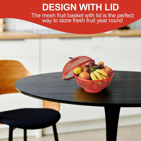 Kovot Apple Shaped Mesh Fruit Basket | Keep Freshness In & Bugs Out...