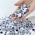 Bflaae 764pcs Black Wiggle Googly Eyes Self Adhesive, 4mm 6mm 8mm 10mm 12mm 15mm 20mm Large and Small Googly Eyes for Crafts...