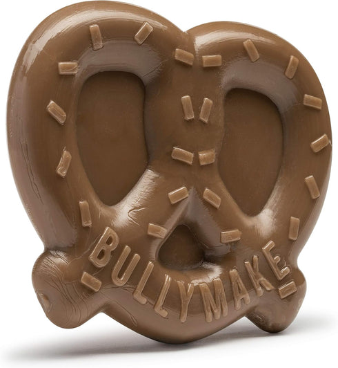 BULLYMAKE Nylon Pretzel Chew Toy For Dogs | Durable Dog Toy for Aggressive Chewers | Made in USA...