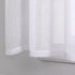 White Short Sheer Curtains 36 Inch Length for Kitchen Door 2 Panel Set Rod Pocket Cafe Curtains Linen Look Semi Sheer Tier Curtains for Small Wind...