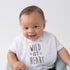 Neat Solutions 5 Pack Aspirational Bib Set with Mixed Fabrics & Water Resistant Inner Core - Boy, Grey Oatmeal While...