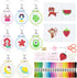 ZOCONE 12 PCS Cross Stitch Kits for Kids 7-13, Cross Stitch Beginner Kits with Instructions, Keychains, Embroidery Hoops and Tools, Needlepointing...