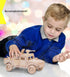 Puzzled 3D Puzzle H1 Truck SUV Wood Craft Construction Model Kit, Fun Unique & Educational DIY Wooden Army Toy Assemble Model Unfinished Crafting ...
