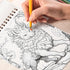 TPLHOUSE Mythical Creatures Coloring Book Spiral Bound for Adults, Premium Cover, Bring Mythical Creatures to Life with 30 Vibrant Coloring Pages ...