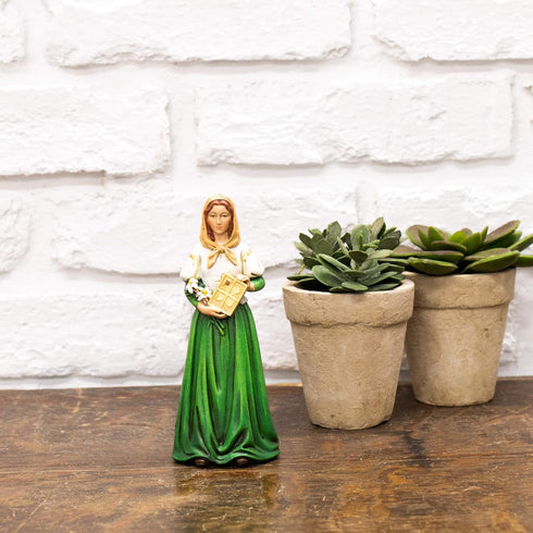 Joseph's Studio by Roman, Renaissance Collection, 6" H ST DYMPHNA Figure, Home Décor, Devout Gift, Prayerful Inspiration (2x2x6)...