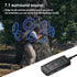 Inwa Aux to USB External Sound Card, Simultaneous Phone Discord Chat & Gaming Sound in Wired Headphone, USB to 3.5mm Jack Audio Adapter Works with...