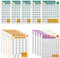 15pcs Money Saving Challenge Binder Trackers for 6 Ring A5 Binders, Envelope Money Saving Binder Inserts Refills Budget Planner to Save 500/5050/1...