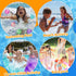 Reusable Water Balloons for Kids Adults, Refillable Summer Beach Pool Toys for 3 4 5 6 7 8 9 10 11 12 Year Old Boys Girls, Quick Fill Self-Sealing...