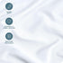 Bare Home Microfiber Pillow Cases - King Size Set of 2 - Cooling Pillowcases - Double Brushed - White Pillowcases 2 Pack - Easy Care (King Pillowc...