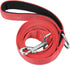 Double-Sided Reflective Nylon Dog Leash, 4 FT/5 FT/6 FT, Soft Padded Handle Heavy Duty Dogs Leashes with D Ring for Medium and Large Dogs Walking ...