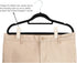 Velvet Hangers Clips, 20 Pack Ivory Pants Hanger Velvet Clips, Strong Hanger Clips Perfect for Thin Felt Hangers...