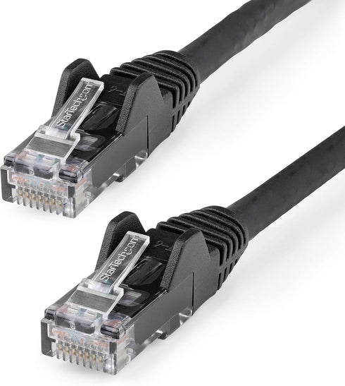 StarTech.com 10ft (3m) CAT6 Ethernet Cable - LSZH (Low Smoke Zero Halogen) - 10 Gigabit 650MHz 100W PoE RJ45 UTP Network Patch Cord Snagless w/Str...