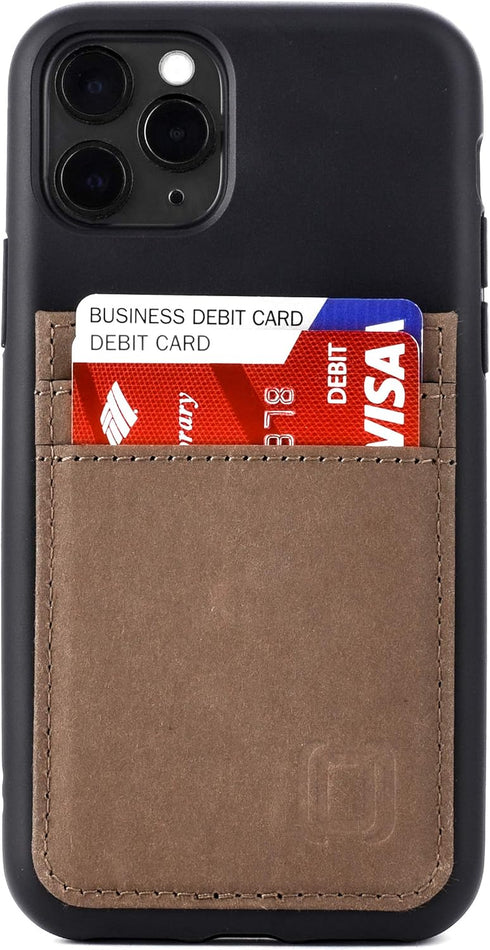 Dockem BIO Wallet Case for iPhone 11 Pro: Friendly Materials, Magnetic Mounting & 2 Credit Card Holder Slots (5.8" M2B, Black & Tan)...