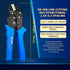 SN-58B Crimping Tool?Ratcheting Wire Crimper Tool 0.25-1.5MM² 24-16AWG for Dupont,TE,JST,Molex Terminal...