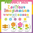 Flower Butterfly Bulletin Cutouts Classroom Bulletin Board Decor Let Your Imagination Bloom Paper Cutouts for Floral Party School Home Wall Window...