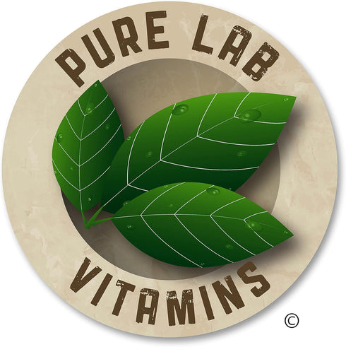 Copper Glycinate Mineral Supplement -1 mg - 60 Vegan Caps by Pure Lab Vitamins - Essential for Collagen Production, Supports Immune System & Red B...
