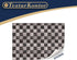 3 Sheets Self Adhesive Floor Tiles for Dollhouse 1:12 Scale (Checkerboard Pattern Marble)...