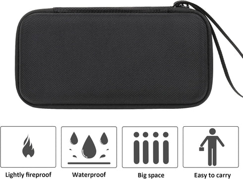 khanka Hard Travel Case Replacement for Anker 325/535 Power Bank PowerCore 20K Portable Charger 20000mAh, Case Only (Black)......