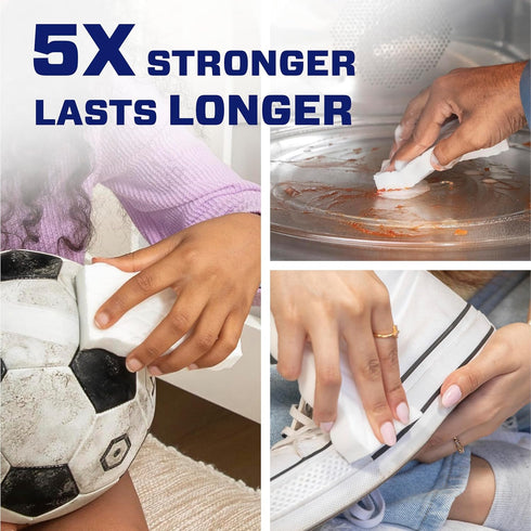 Mr. Clean Magic Eraser Extra Durable, Cleaning Pads with Durafoam, 4 count...