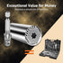 Super Universal Socket Tools, Socket Set with Power Drill Adapter(7-19 MM) Suitable for Wing Nuts, Cap Screws, Hooks, or Flanges....