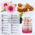 Black Sambucus Elderberry Gummies with Propolis & Echinacea + Vitamin C Antioxidant Flavonoids Immune System Booster for Kid & Adult Vegan Friendl...