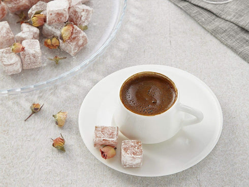 KURUKAHVECI MEHMET EFENDI Turkish Coffee, Arabica Beans, Roasted Ground,Rich Aroma, Fresh, Medium to Heavy-bodied, Original Taste Since 1871 (3.52...