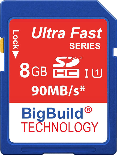 8GB Ultra Fast SDHC 90MB/s Memory Card Compatible with Kodak PIXPRO AZ252, AZ401, AZ421, AZ422, AZ527, AZ528, AZ651 Camera...