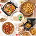 Air Fryer Paper Liners Disposable: 100PCS Round Airfryer Oven Insert Parchment Sheets Grease and Water Proof Non Stick Basket Liners for Baking Co...