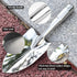 Garden Shovel Hand Trowel, Stainless Steel Gardening Hand Tools, Spade Shovel for Planting, Transplanting, Weeding, Digging...