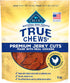 Blue Buffalo True Chews Premium Jerky Cuts Dog Treats, Made in the USA with Natural Ingredients and No Antibiotics Ever, Chicken, 4-oz. Bag...