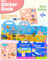 Benresive Puffy Reusable Sticker Books for Toddlers 2-4 Year, Fun Sticker Books for Toddlers 1-3, Toddler Sticker Book Age 2-4, 32 Pcs Toddler Tra...