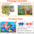 200PCS Wooden Jigsaw Puzzle for Kids Floor Puzzle for Boys Girls Aged 5+ Toddlers Children Teens Adult Educational Puzzles Learning Travel Toys 6 ...