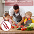 SWIBINJIT Nylon Knife | Plastic Knife Safe for Kids | 2 Piece set 11” and 9” | Nylon Knife Set for Cutting Fruits, Veggies and Bread | kids Nylon ...