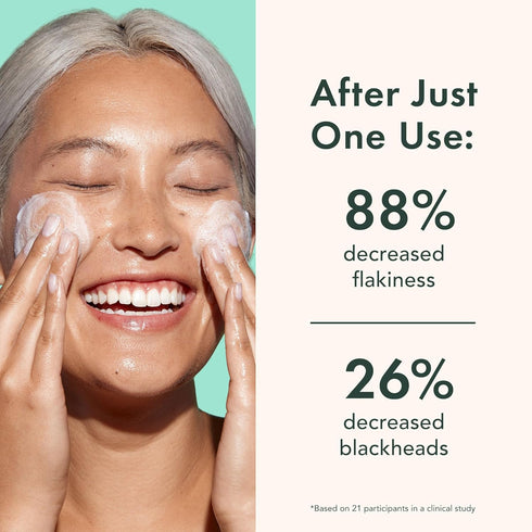 Rael Face Wash, Miracle Clear Exfoliating Cleanser - Face Cleanser for Oily & Acne Prone Skin, Korean Skincare, Gentle Facial Cleanser, Hydrating,...