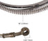 86" Stainless Braided Hydraulic Brake Hose Line for GY6 Kazuma Sunl Taotao Roketa Jonway Scooter Moped ATV Dirt Bike Go Kart...