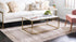 Unique Loom Del Mar Collection Area Rug - Abigail (2' 2" x 3' 1" Rectangle, Beige/ Ivory)...