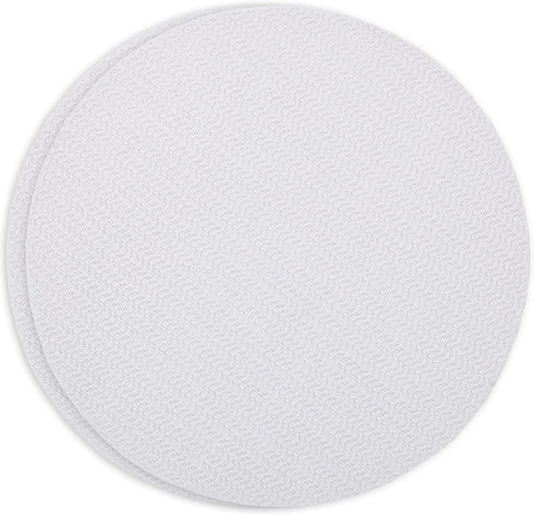 Ateco Set of 2 Non-Slip Pads, Reusable, Food Safe Plastic, 12-Inch Diameter, White...