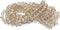 Chengmu 10mm Silver Champagne Rondelle Glass Beads for Jewelry Making 200pcs Faceted Briolette Shape Crytal Spacer Beads Assortments Supplies Acce...