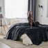 Veehoo Fluffy Fleece Dog Blanket, Soft Cozy Flannel Pet Throw for Dogs and Cats, Washable Couch Bed Blankets Cover for Sofa, Cot, Indoor & Travel,...