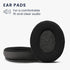 kwmobile Replacement Ear Pads Compatible with Logitech G Pro X/G Pro X Wireless/G Pro X 2 (Set of 2) - Cooling Gel Earpads - Black...