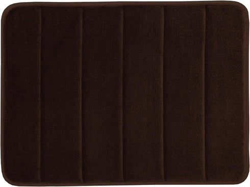 WPM WORLD PRODUCTS MART Memory Foam Bath Mat-Incredibly Soft and Absorbent Rug, Cozy Velvet Non-Slip Mats Use for Kitchen or Bathroom (17 Inch x 2...